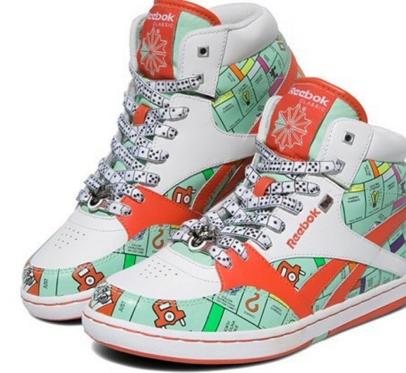 reebok monopoly shoes